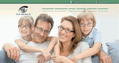 Desktop Screenshot of familyeyedoc.com